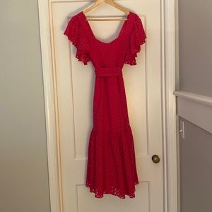 XS Zara magenta dress. Maxi
